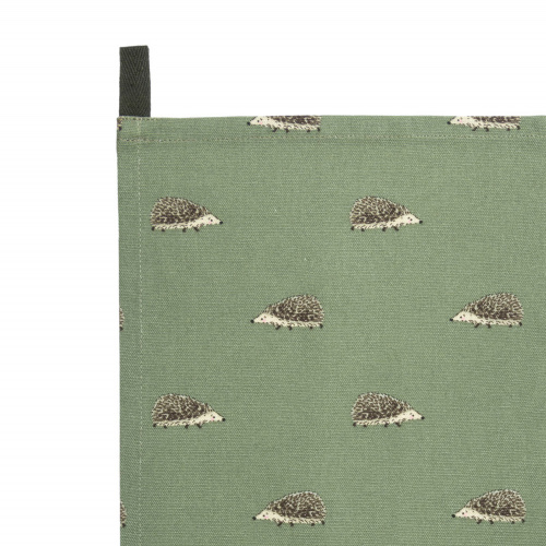 Sophie Allport tea towel - Hedgehogs