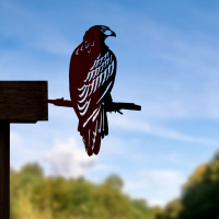 Metalbird vogel in cortenstaal - adelaar