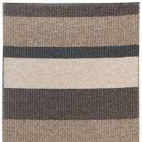 Horredsmattan outdoor carpet - Block brown, 70x200