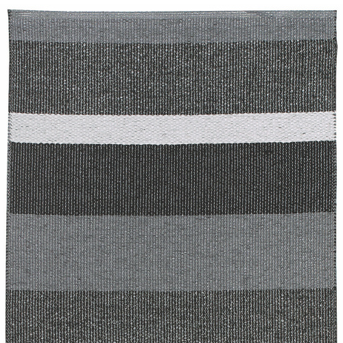 Horredsmattan Outdoor-Teppich - Block graphit, 70x200