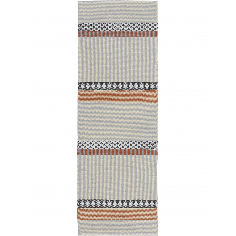 Horredsmattan outdoor rug - Savanna grey, 70x150