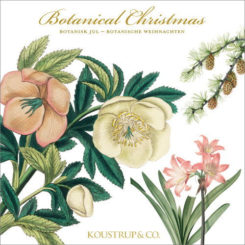 Koustrup & Co. Kartenmappe - Botanische Weihnachten