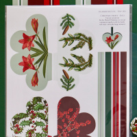 Koustrup & Co. Weihnachtsherzen zum Selberschneiden – rot