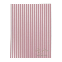 Koustrup & Co. notebook - striped red