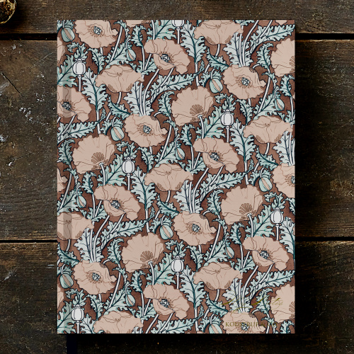 Koustrup & Co. notebook - poppy
