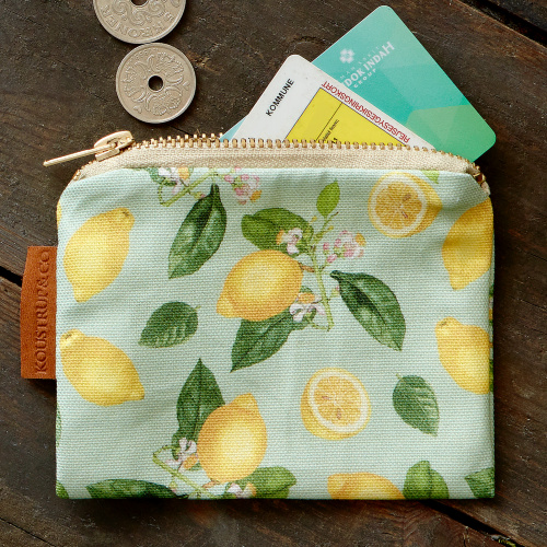 Koustrup & Co. wallet - lemons