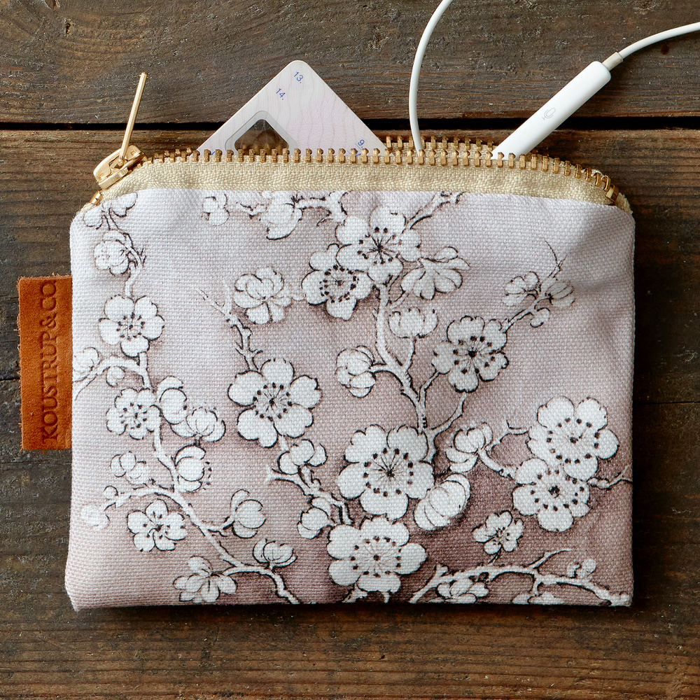 Koustrup & Co. purse - cherry blossoms