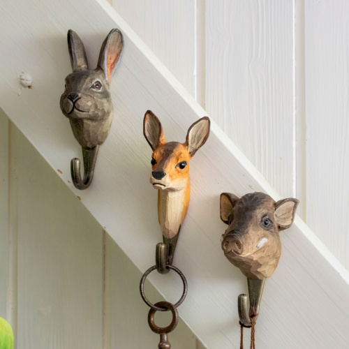 Wildlife Garden knag - hare