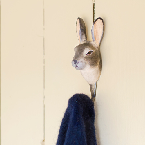 Wildlife Garden knag - hare