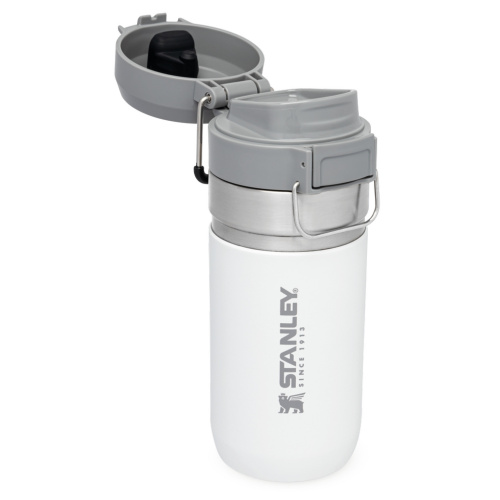 Stanley thermo drinkfles, 0,47 L - wit