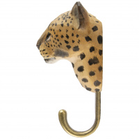 Wildlife Garden hook - leopard