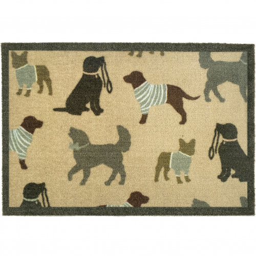 Howler & Scratch deurmat, 50x75 - Honden