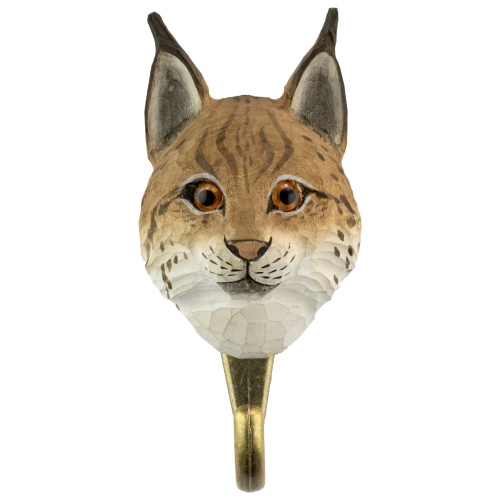 Wildlife Garden hook - lynx
