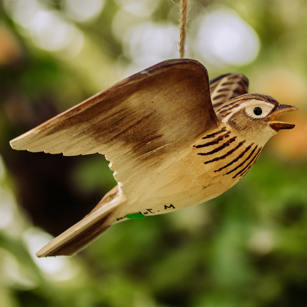 Wildlife Garden vögel aus Holz - Singlerche