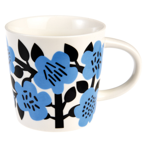 Rex London kopp i porslin - blå blommor