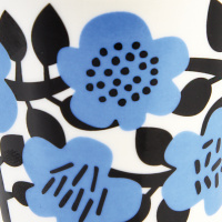 Rex London Porzellantasse - blaue Blumen