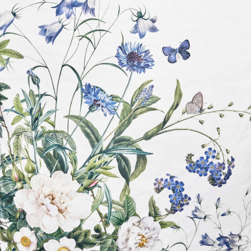 Jim Lyngvild Bettwäsche-Set, 140 x 200 – Blue Flower Garden