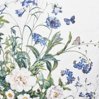 Jim Lyngvild bäddset, 140x220 - Blue Flower Garden