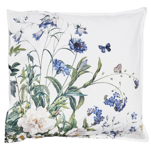 Jim Lyngvild cushion cover, 60x63 - Blue Flower...