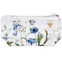Jim Lyngvild cosmetic bag with bottom - Blue Flower Garden