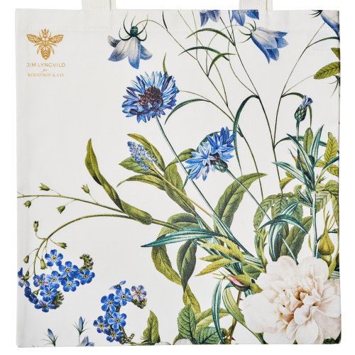 Jim Lyngvild fabric net - Blue Flower Garden