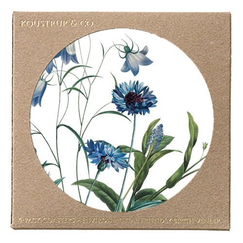Jim Lyngvild glasstukken - Blue Flower Garden