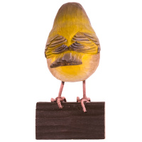 Wildlife Garden Vögel aus Holz - Gelbe Kehle