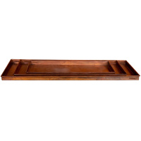A2 Living trays, 3 pcs. - copper look