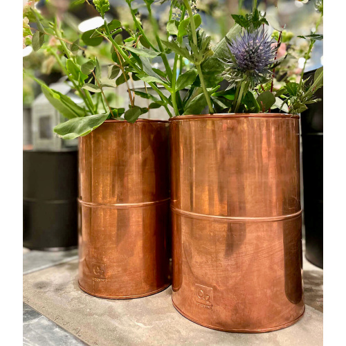A2 Living vases, 2 pcs. - real copper