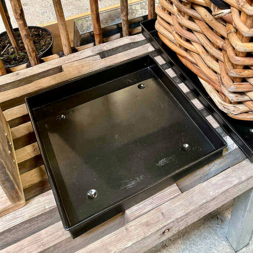 A2 Living tray, 30x30 - black