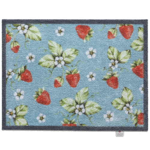 Hug Rug eco doormat, 65x85 - Strawberry