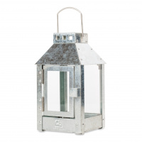 A2 Living lantern in steel, galvanized - 25 cm
