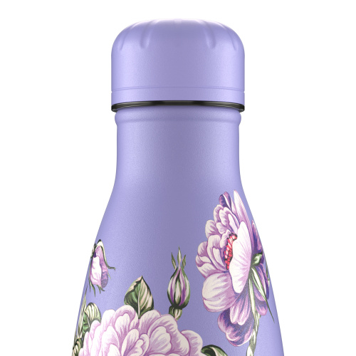 Chilly's thermo drink bottle - Violet roses