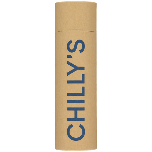 Chilly's Thermo-Trinkflasche - Dunkelblau