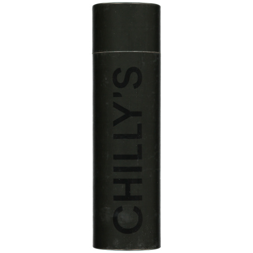 Chilly's thermo drinkfles - Zwart