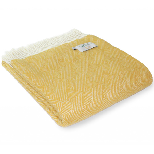 Tweedmill uldplaid - Tuscan Yellow