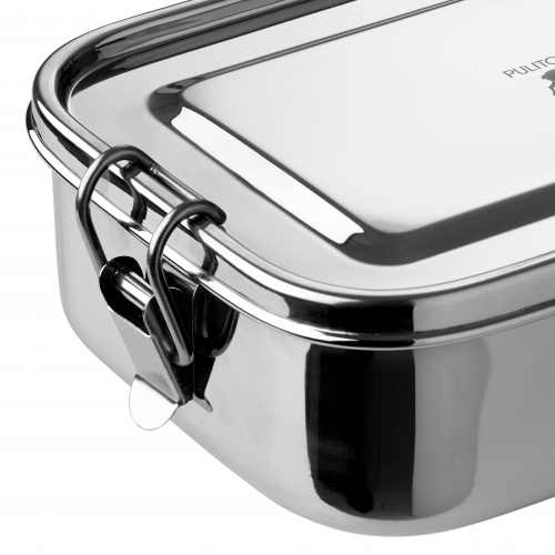 Pulito airtight food box in stainless steel