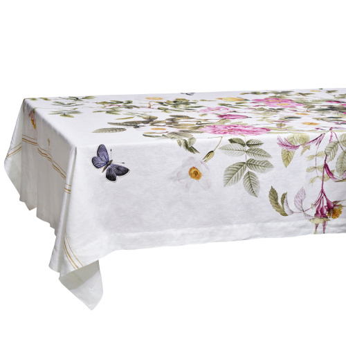 Jim Lyngvild tablecloth, 350 cm - Rose Flower...