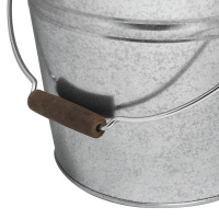 Guillouard zinc bucket with lid - 10 L