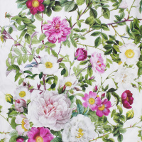 Jim Lyngvild dubbelsängset, 200x220 - Rose Flower Garden