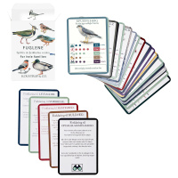 Koustrup & Co. Spielkarten mit Vögeln