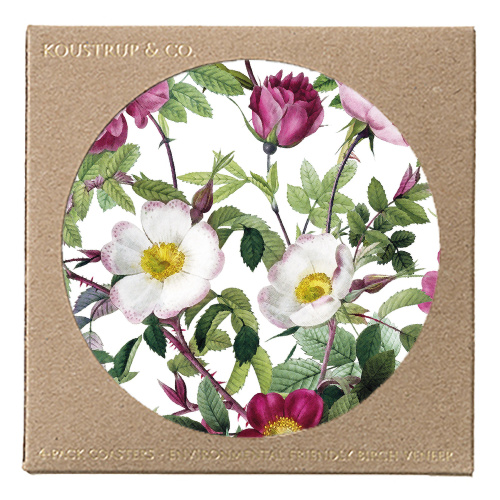 Jim Lyngvild glasbrikker - Rose Flower Garden