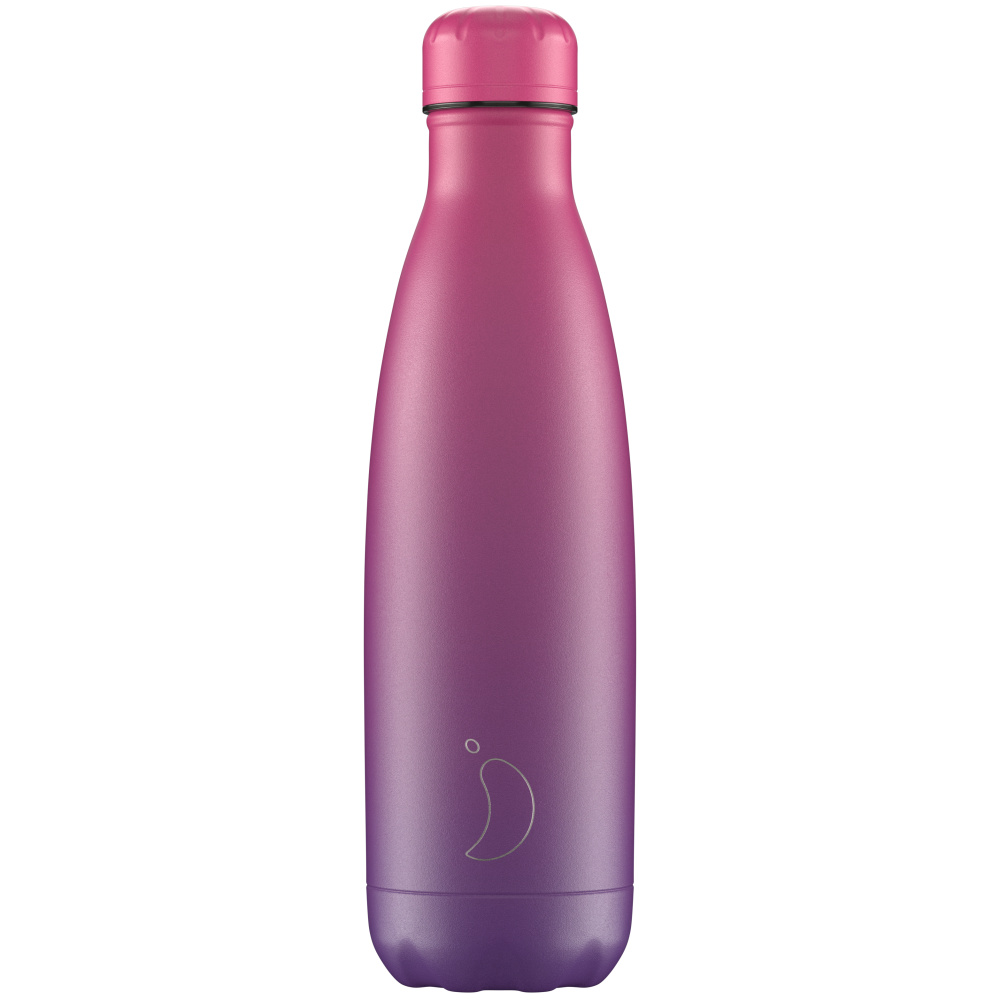 Chilly's thermo drink bottle - Purple and fuschia