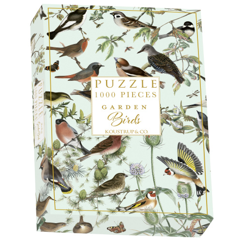 Koustrup puzzel - Vogels van de tuin