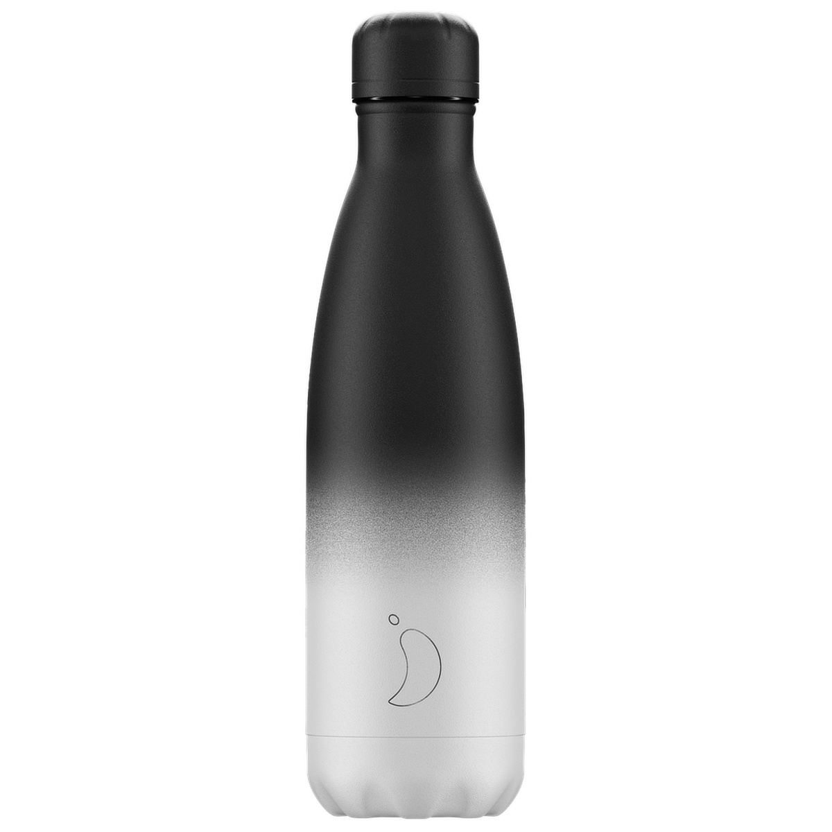 Chilly's thermo drink bottle - Black/white
