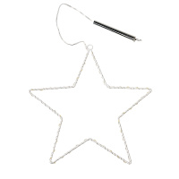 Rex London stjerne med LED - 14 cm