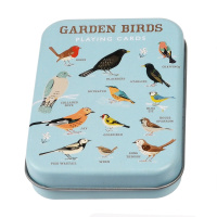 Rex London playing cards with garden birds