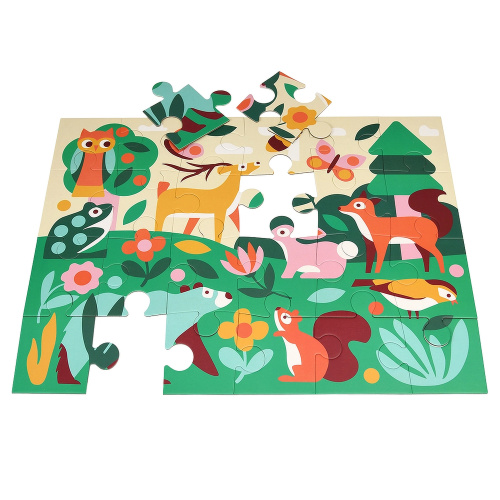 Rex London puzzle with forest animals