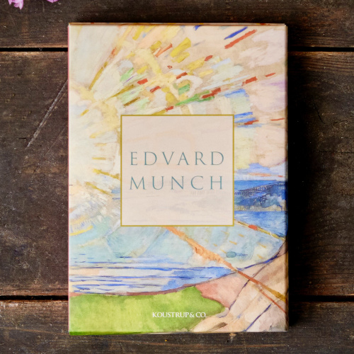 Koustrup & Co. kartmapp - Edvard Munch