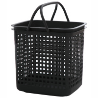 Cestino basket - black, large